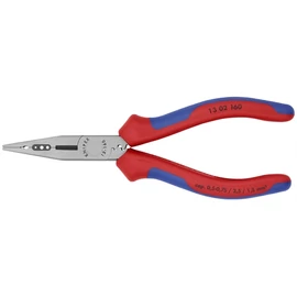 Knipex huzalcsupaszító fogó foszfátozott, többkomponensű nyél 160 mm