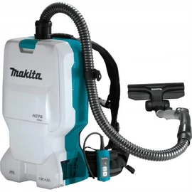 Makita DVC660Z 2x18V LXT Li-ion BL 11kPa 6L HEPA háti porszívó Z (alapgép - akku és töltő nélkül)