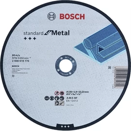 Bosch vágókorong 230x1.9x22.23mm Standard for Metal