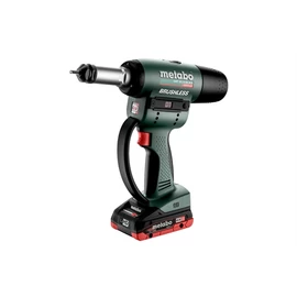 Metabo NMP 18 LTX BL M10 akkus popszegecshúzó alapgép 18V/2x4Ah+töltő