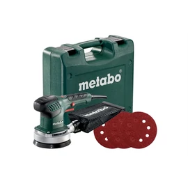 Metabo SXE 3125 Set excentercsiszoló + 25 db csiszolólap, koffer 310W