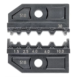 Knipex krimpelő profil 1.5-4.0/6.0/10.0 mm2 szigeteletlen kábelsarukhoz