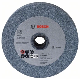 Bosch köszörűkorong kettős köszörűgéphez 150x20 mm, 20 mm, P60