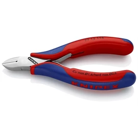 Knipex elektronikai oldalcsípő fogó kerek fejű 115mm