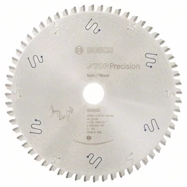Bosch körfűrészlap 254x30/60 Top Precision Best for Wood