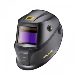 ESAB Savage A40 9-13 automata hegesztő fejpajzs fekete, cserélhető akkuval T