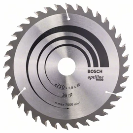 Bosch körfűrészlap 210x30/36 Optiline Wood