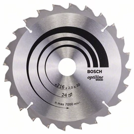 Bosch körfűrészlap 216x30/24 Optiline Wood
