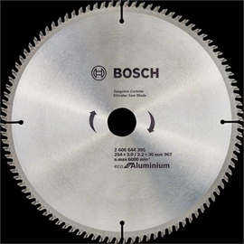 Bosch körfűrészlap 190x30/54 Eco for Aluminium