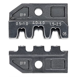 Knipex krimpelő profil 0.5-6.0 mm2 szigeteletlen kábelsarukhoz