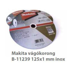 Makita Vágókorong INOX 125x1mm