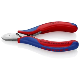 Knipex elektronikai oldalcsípő fogó 115 mm (bliszter)
