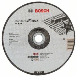 Bosch vágókorong 230x1.9 INOX hajlított