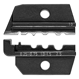 Knipex krimpelő profil 0.25-2.5 mm2 szigeteletlen kábelsarukhoz