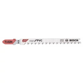 Bosch T102H szúrófűrészlap Clean for PVC (3db)
