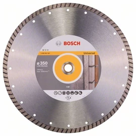 Bosch vágókorong, gyémánt 350x3.0x20/25.4 mm univerzális, Turbo