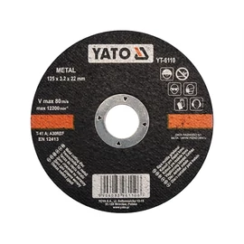 YATO Vágókorong fémre 125x3.2x22 mm (YT-6110)