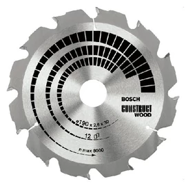 Bosch körfűrészlap 235x30/16 Construct Wood