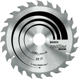 Bosch körfűrészlap 184x20/60 Optiline Wood