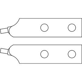 Gedore tartalék hegy pár hajlított d 3.5 mm (E-8000 J 51)