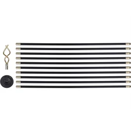 YATO Csőtisztító flexibilis rúd készlet 12 részes 9.2 m (YT-24980)