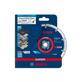 Bosch Expert gyémánt vágókorong fémhez X-LOCK 125 x 22.23 mm