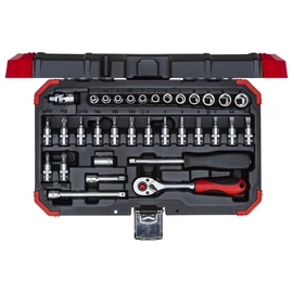 GedoreRed dugókulcs készlet 1/4&quot; 4-13 mm 33 részes R49003033