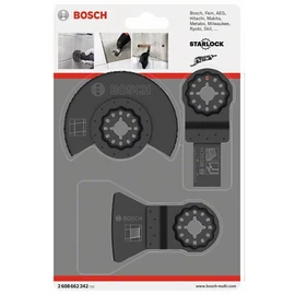 Bosch Starlock fűrészlap csempéző készlet 3 részes
