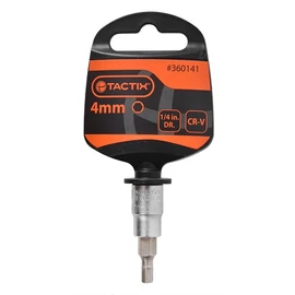 Tactix dugókulcs 1/4&quot; imbusz 8 mm T