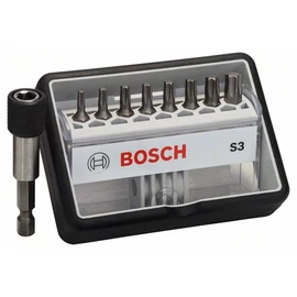 Bosch extra kemény Robust Line bit készlet, Torx 8 részes + bittartó
