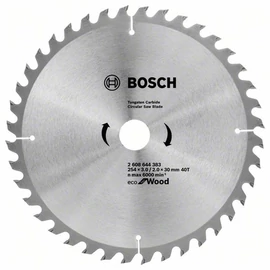 Bosch körfűrészlap 254x30/40 ECO for Wood