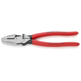 Knipex erő kombinált fogó feketére foszfátozott, mártott nyél 240 mm (amerikai modell)