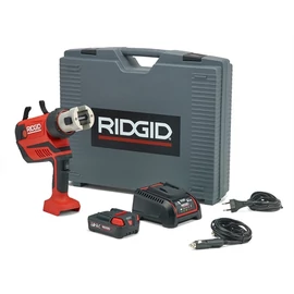 Ridgid RP 350-B akkus présgép pofák nélkül 18V 2.5Ah +töltő +koffer