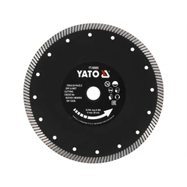 YATO gyémánt vágókorong 230 mm turbó csempékhez (YT-59985)