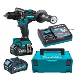 Makita DF001GD201 40Vmax XGT Li-Ion BL 140 Nm fúró-csavarbehajtó 2x2,0 Ah