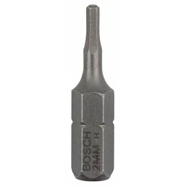 Bosch extra kemény bit HEX2, 25 mm, 3 db
