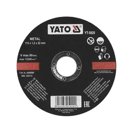 YATO Vágókorong fémre 115x1.2x22 (YT-5920)