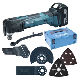 Makita DTM51RTJX4 18V LXT Li-ion multifunkciós gép készlet 2x5.0Ah + tartozékok