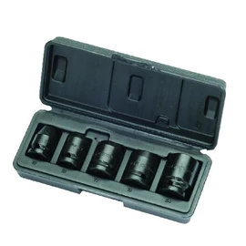 Gedore gépi dugókulcs készlet 1/2&quot;, 5 részes, hatszög, 10-24 mm (K 19-028)