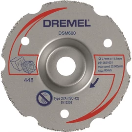 Dremel DSM20 többcélú karbid felsőmaró vágókorong (DSM600)