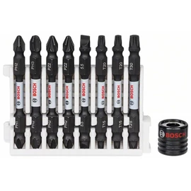 Bosch Impact Control kétvégű bit készlet 65 mm 8 részes + mágneses bittartó