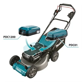 Makita LM001CZ 53cm 36V Li-ion BL fűnyíró önjáró alapgép (akku és töltő nélkül)