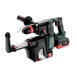 Metabo KH 18 LTX BL 28 Q Set ISA akkus kombikalapács 18V 2x LiHD, töltő ASC 145 + Quick cseretokmány, porelszívás, metaBOX 185 XL + AJÁNDÉK akkuval
