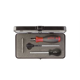 Wiha TorqueVario-S nyomaték csavarhúzó készlet 0,8-5,0 Nm TORX, TORX PLUS 14 részes, állítható nyomaték, dobozban (34614)
