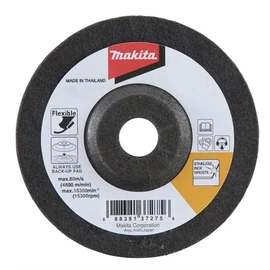 Makita flexibilis csiszolótárcsa 125x3 mm INOX AC36