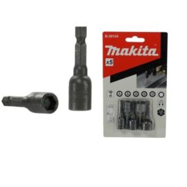 Makita 1/4" dugókulcs készlet 5db-os 6,8,10,12,13mm