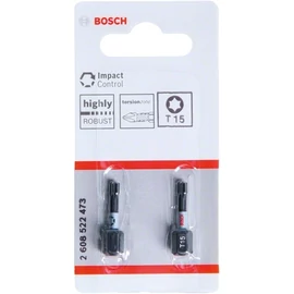 Bosch Impact Control T15 bit, 2 db 25 mm