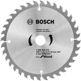 Bosch körfűrészlap 160x20/36 ECO for Wood