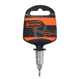 Tactix dugókulcs 1/4" T27 T