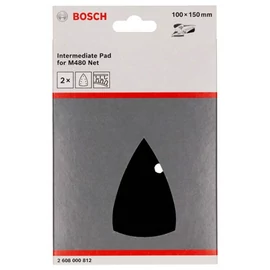 Bosch közdarab multicsiszolóhoz 100x150mm 2 db